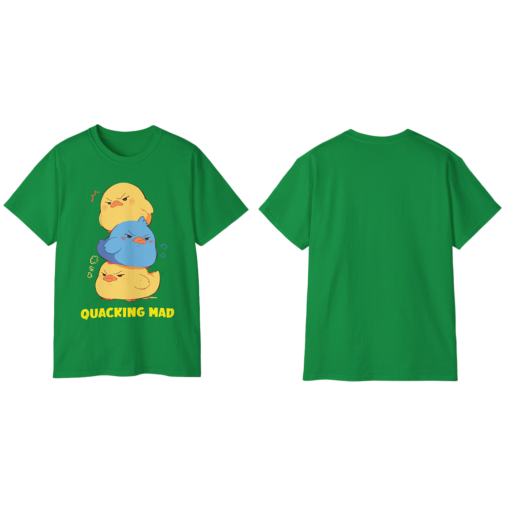 100%纯棉短袖T恤 | Kawaii-Duck-001