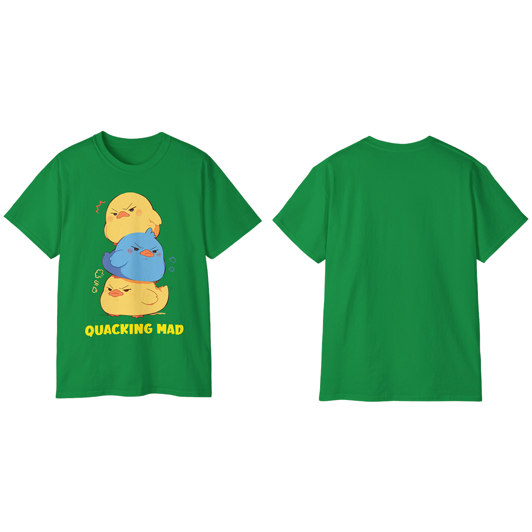 100%纯棉短袖T恤 | Kawaii-Duck-001