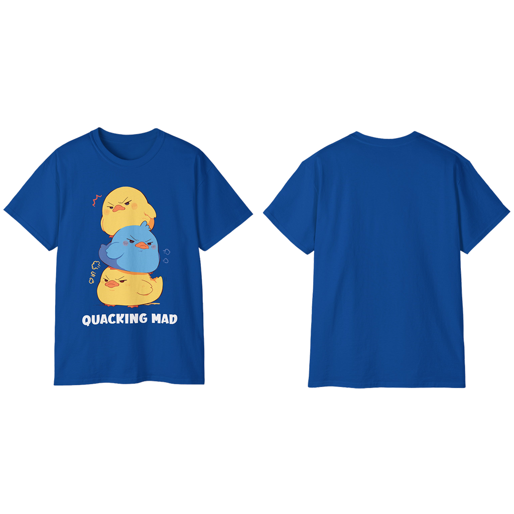 100%纯棉短袖T恤 | Kawaii-Duck-001