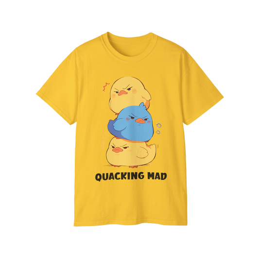 100% Cotton Short Sleeve Tee | Kawaii-Duck-001