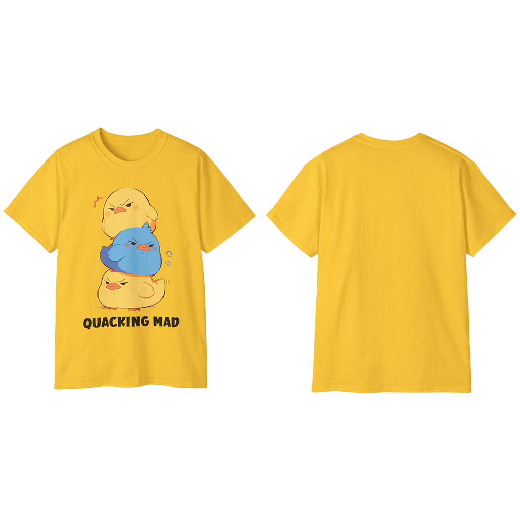 100%纯棉短袖T恤 | Kawaii-Duck-001