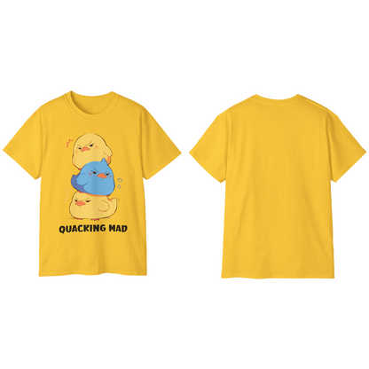 100% Cotton Short Sleeve Tee | Kawaii-Duck-001