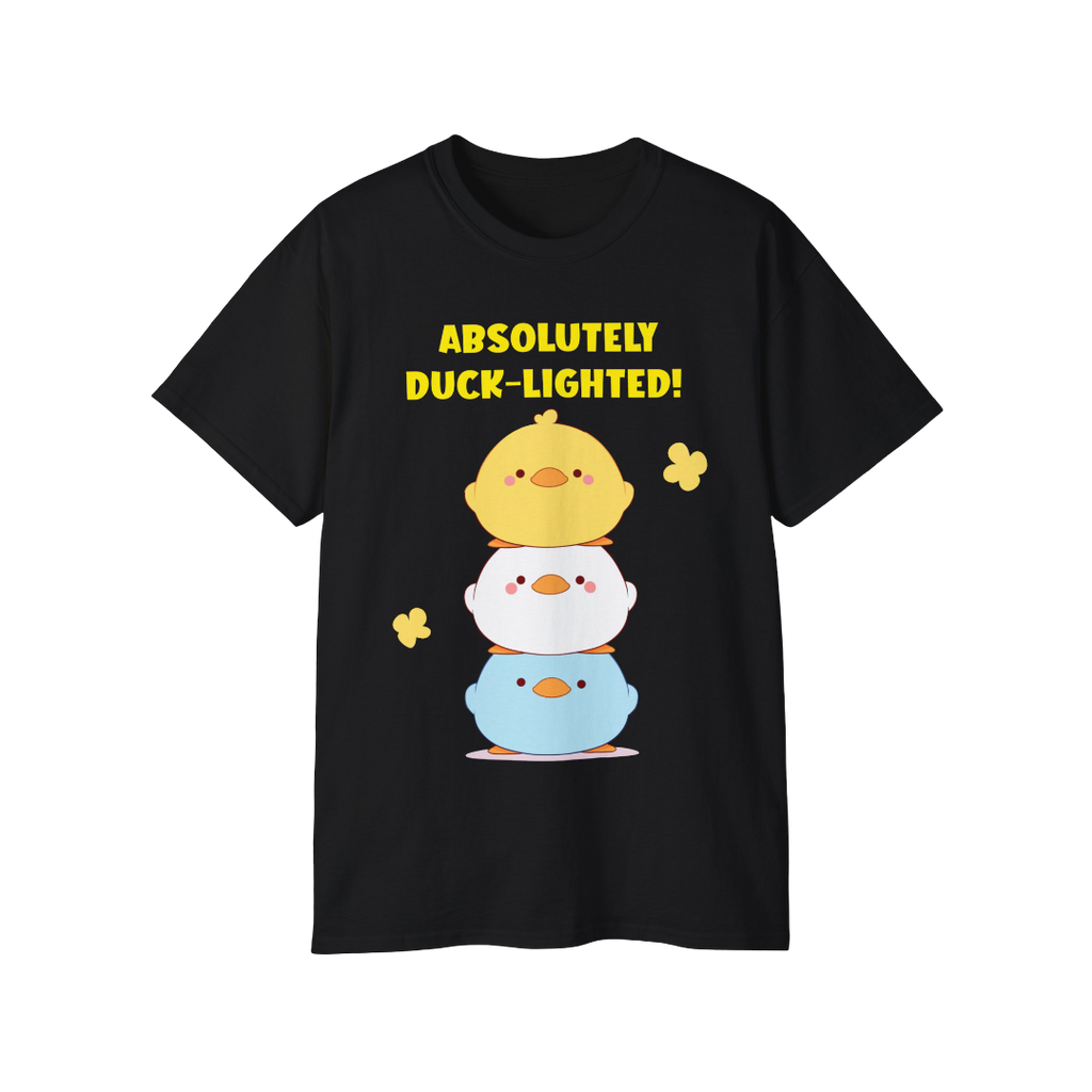 100%纯棉短袖T恤 | Kawaii-Duck-002