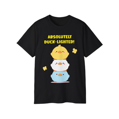 100% Cotton Short Sleeve Tee | Kawaii-Duck-002