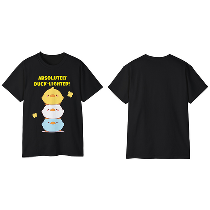 100% Cotton Short Sleeve Tee | Kawaii-Duck-002