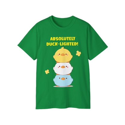 100% Cotton Short Sleeve Tee | Kawaii-Duck-002