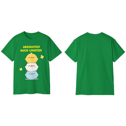 100% Cotton Short Sleeve Tee | Kawaii-Duck-002