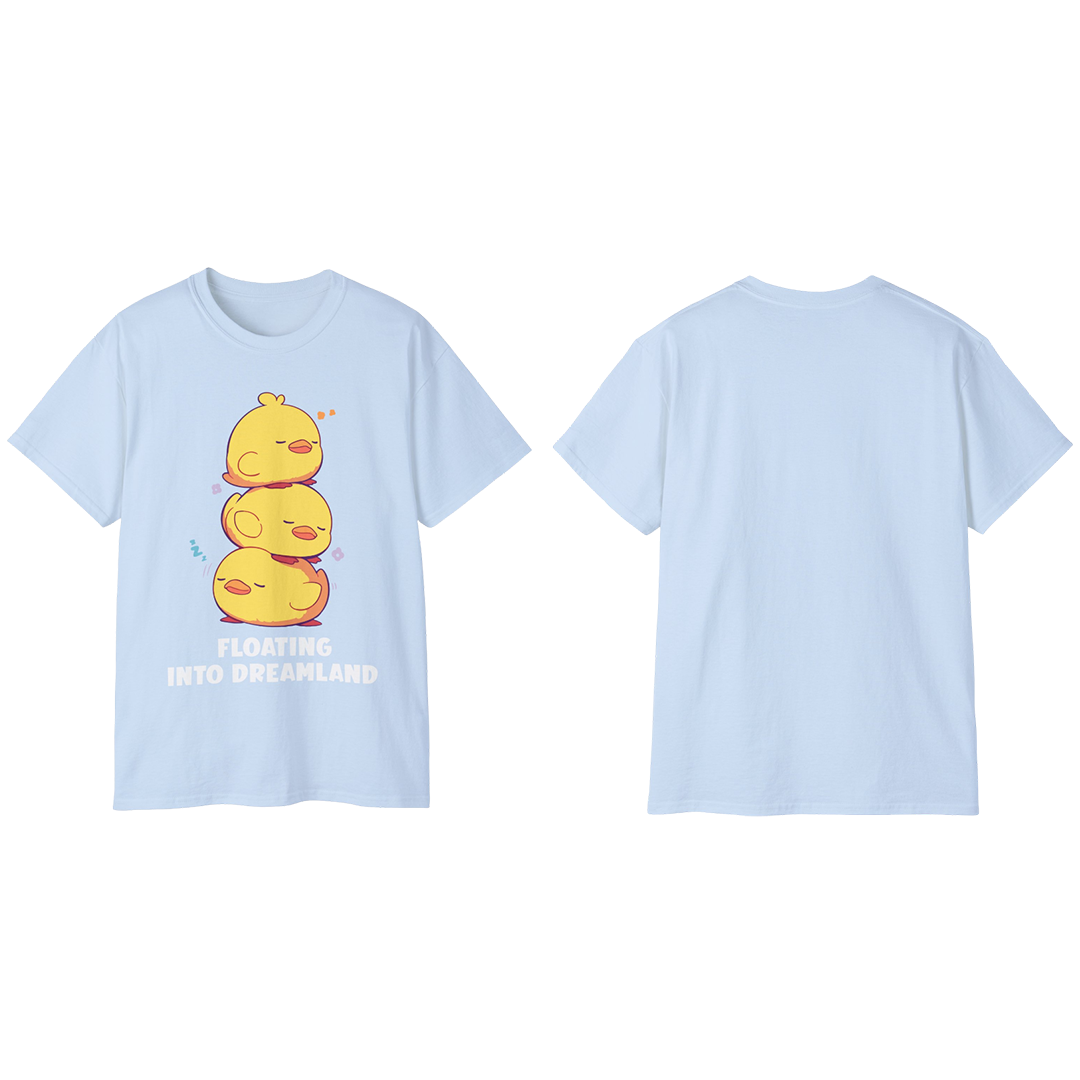 100%纯棉短袖T恤 | Kawaii-Duck-003