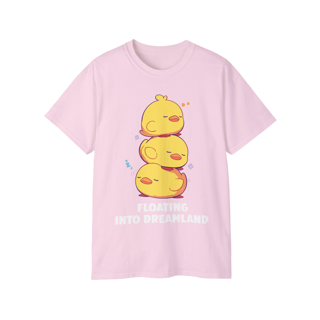 100%纯棉短袖T恤 | Kawaii-Duck-003