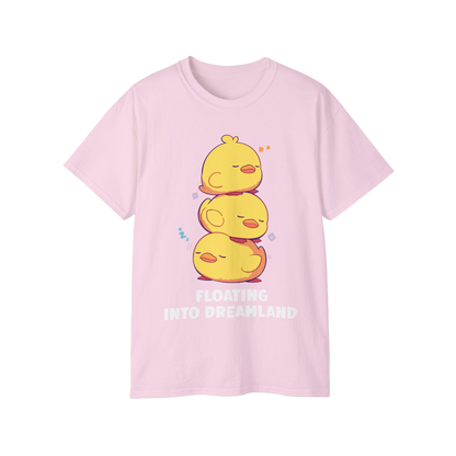 100% Cotton Short Sleeve Tee | Kawaii-Duck-003