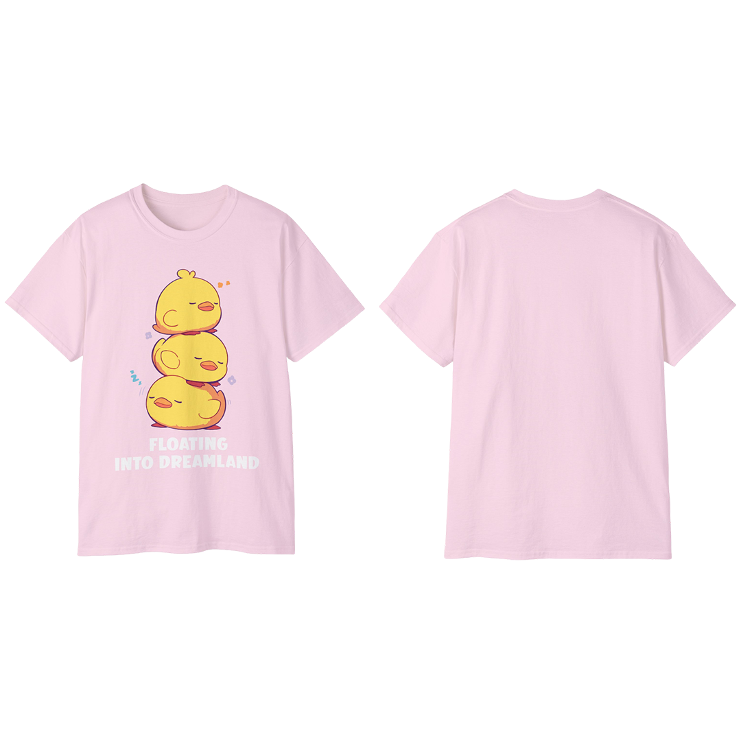 100% Cotton Short Sleeve Tee | Kawaii-Duck-003