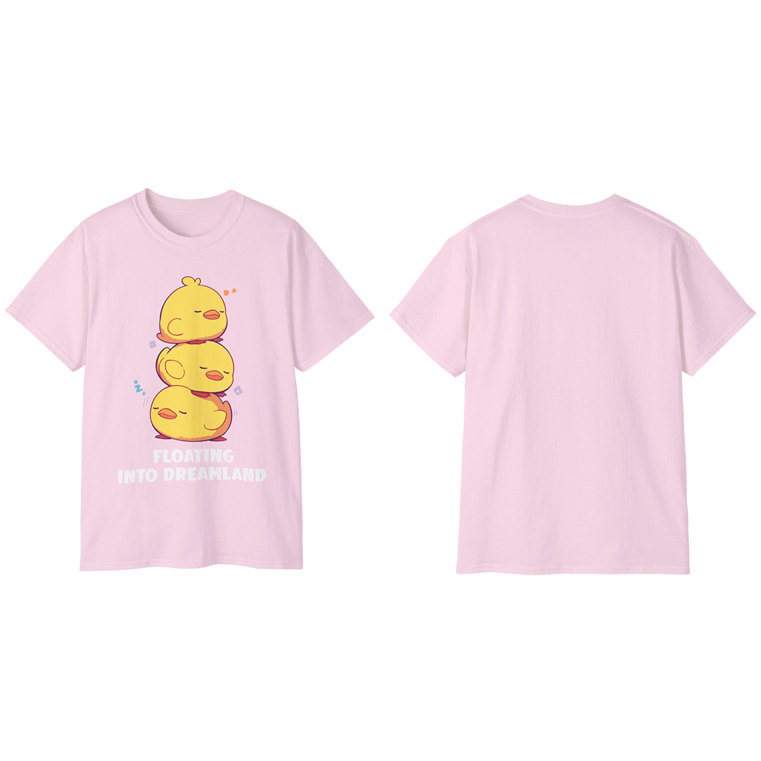 100%纯棉短袖T恤 | Kawaii-Duck-003