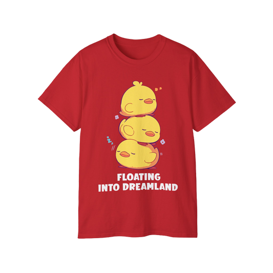 100% Cotton Short Sleeve Tee | Kawaii-Duck-003