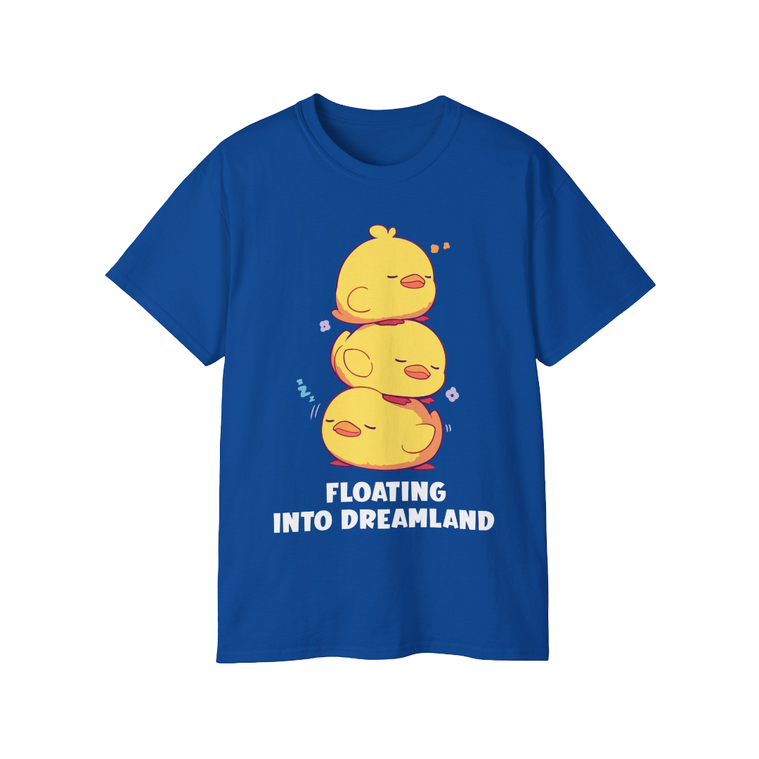 100% Cotton Short Sleeve Tee | Kawaii-Duck-003