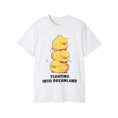 100% Cotton Short Sleeve Tee | Kawaii-Duck-003