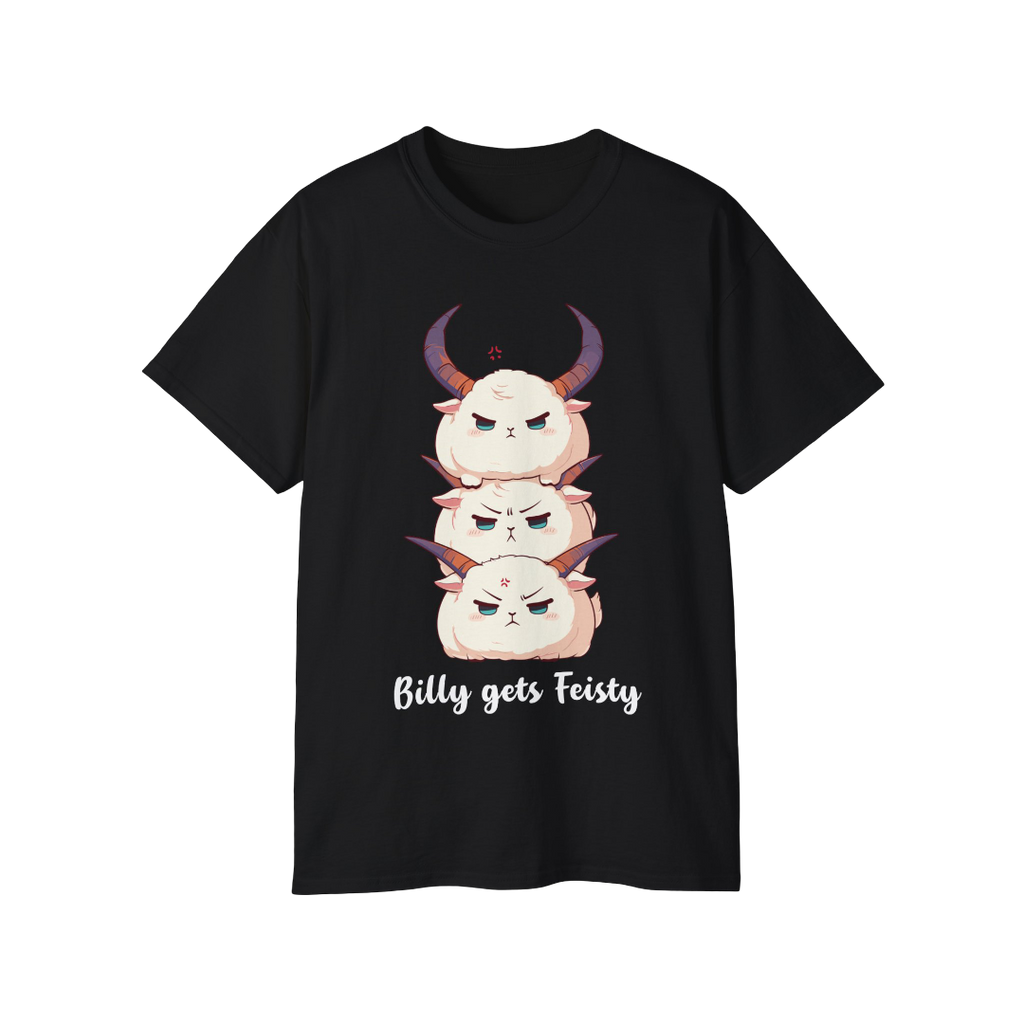 100%纯棉短袖T恤 | Kawaii-Goat-001