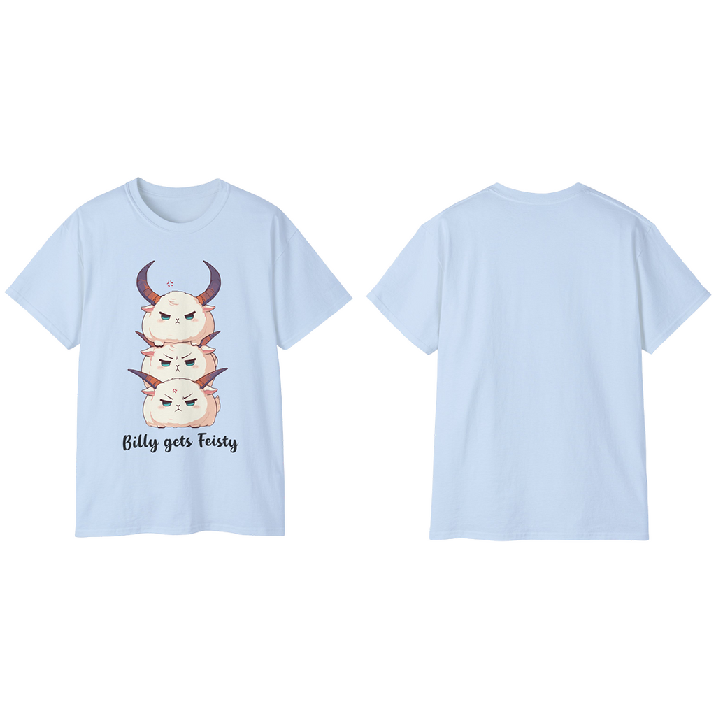 100%纯棉短袖T恤 | Kawaii-Goat-001