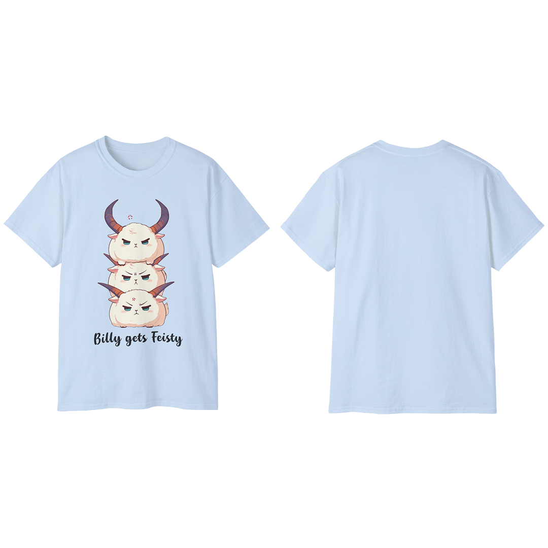100%纯棉短袖T恤 | Kawaii-Goat-001