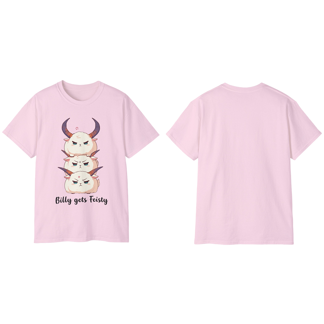 100%纯棉短袖T恤 | Kawaii-Goat-001