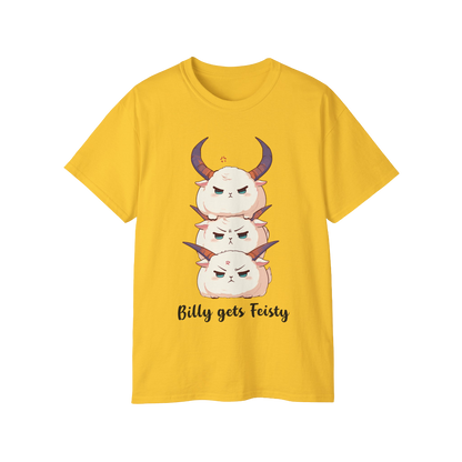 100% Cotton Short Sleeve Tee | Kawaii-Goat-001