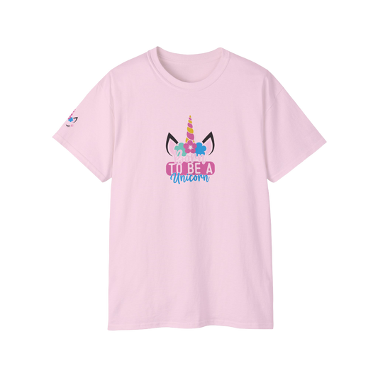 100% Cotton Short Sleeve Tee | Quotes-Unicorn-002