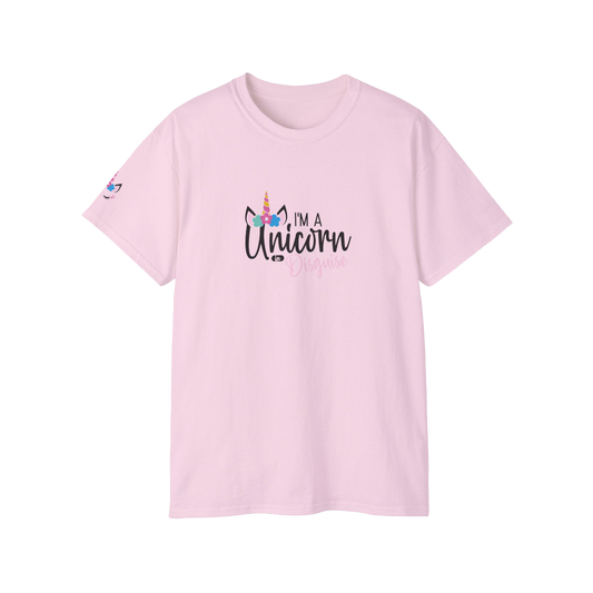 100% Cotton Short Sleeve Tee | Quotes-Unicorn-004