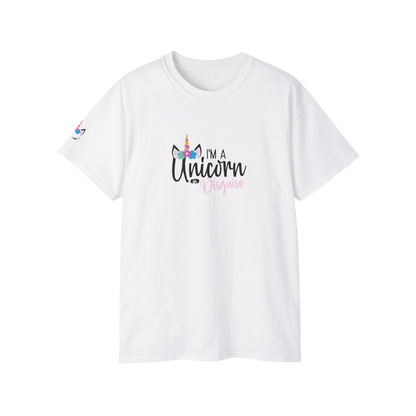 100% Cotton Short Sleeve Tee | Quotes-Unicorn-004