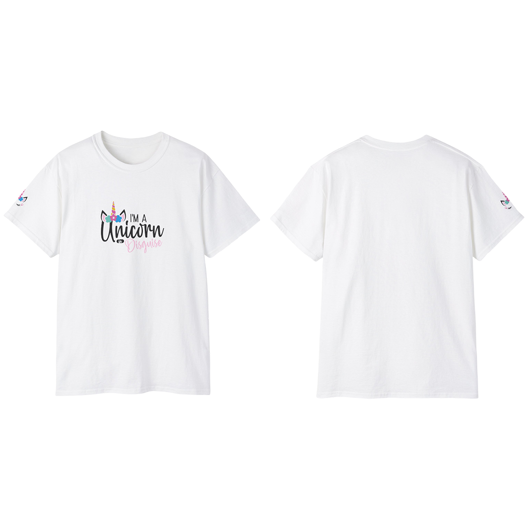 100% Cotton Short Sleeve Tee | Quotes-Unicorn-004