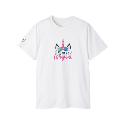 100% Cotton Short Sleeve Tee | Quotes-Unicorn-010