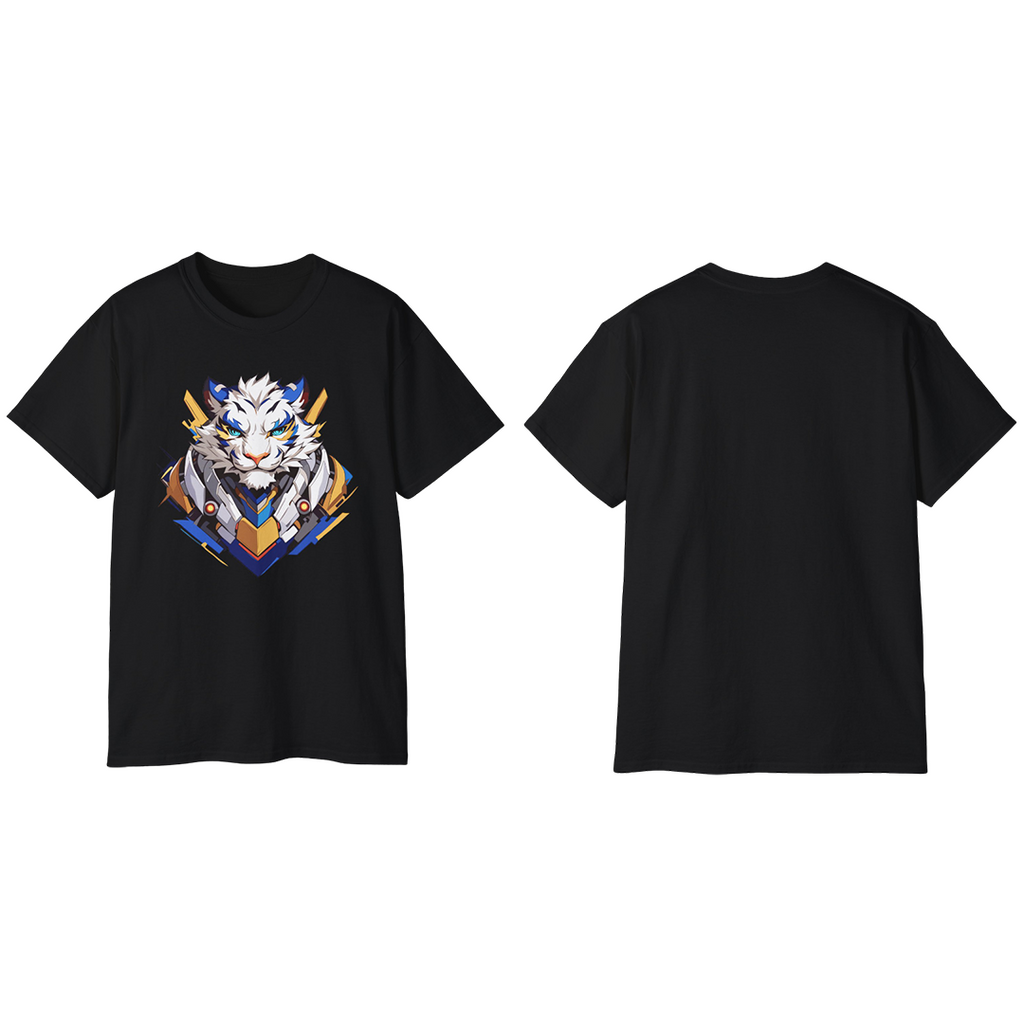 100%纯棉短袖T恤 | Merdeka-Tiger-001