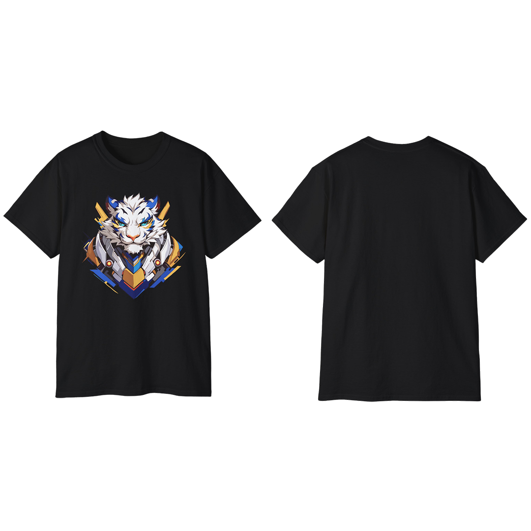100%纯棉短袖T恤 | Merdeka-Tiger-001