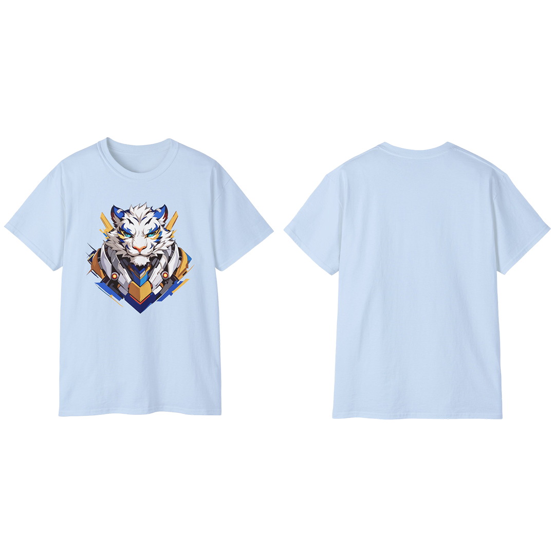 100%纯棉短袖T恤 | Merdeka-Tiger-001