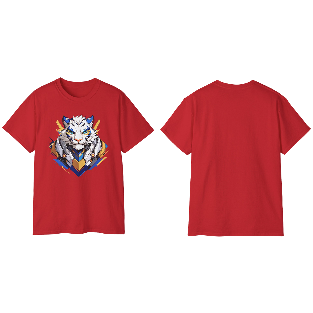 100%纯棉短袖T恤 | Merdeka-Tiger-001