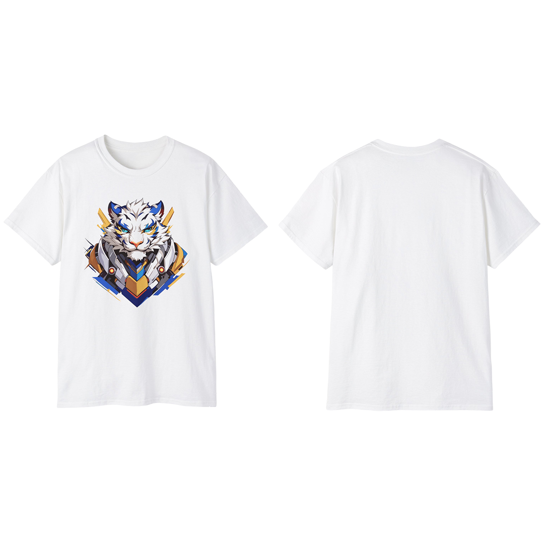 100%纯棉短袖T恤 | Merdeka-Tiger-001