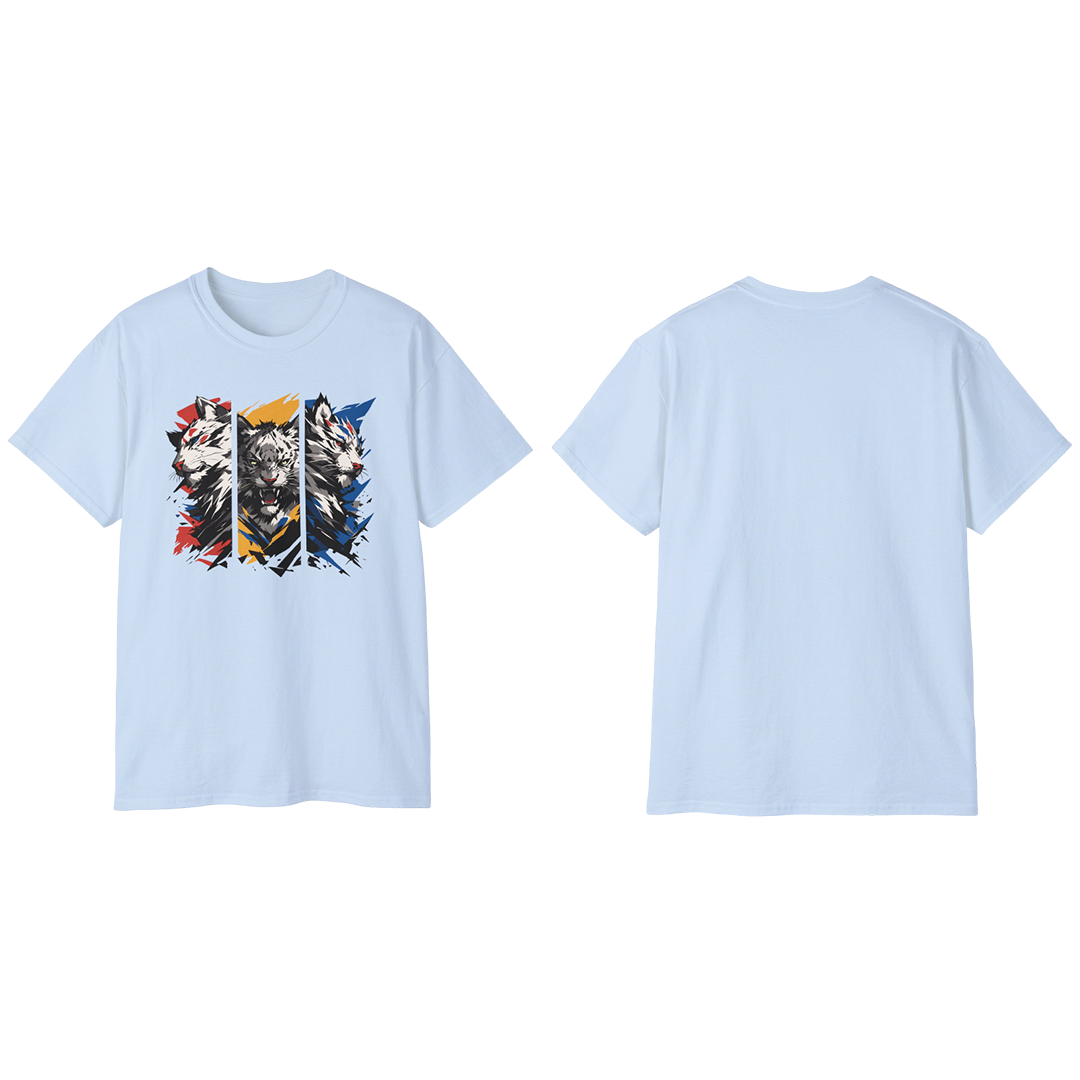 100%纯棉短袖T恤 | Merdeka-Tiger-003