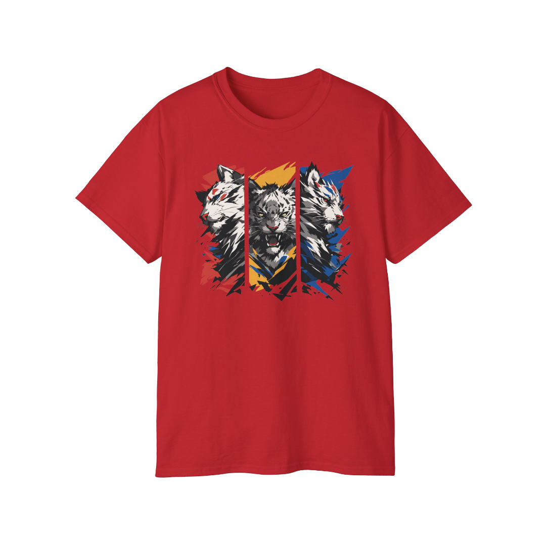 100%纯棉短袖T恤 | Merdeka-Tiger-003