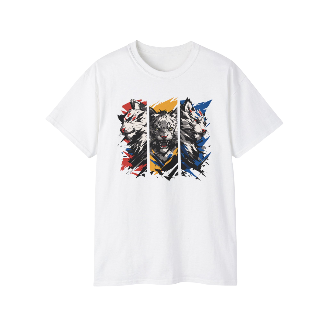 100%纯棉短袖T恤 | Merdeka-Tiger-003