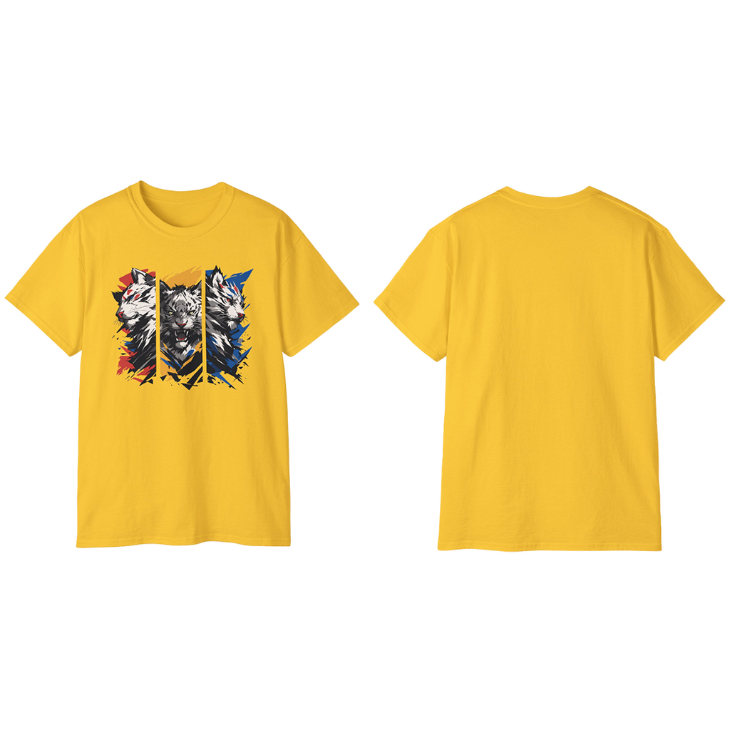 100%纯棉短袖T恤 | Merdeka-Tiger-003