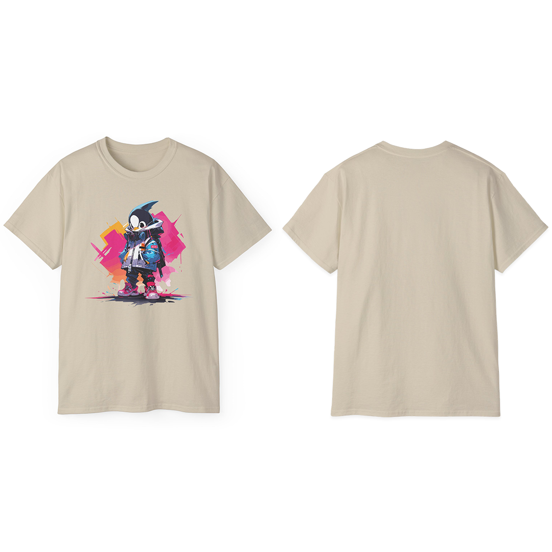 100% Cotton Short Sleeve Tee | Anime-Character-036