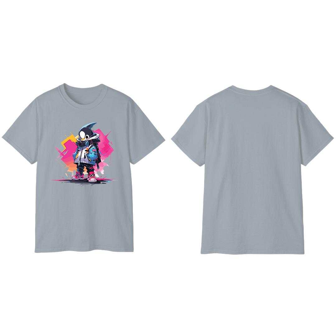 100% Cotton Short Sleeve Tee | Anime-Character-036