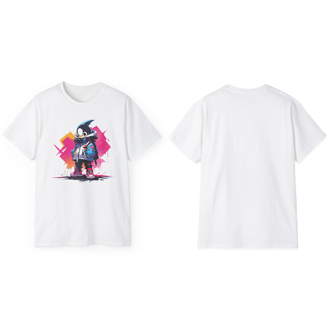 100% Cotton Short Sleeve Tee | Anime-Character-036