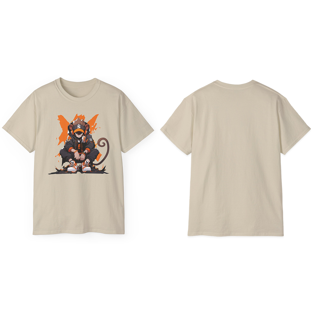 100% Cotton Short Sleeve Tee | Anime-Character-037