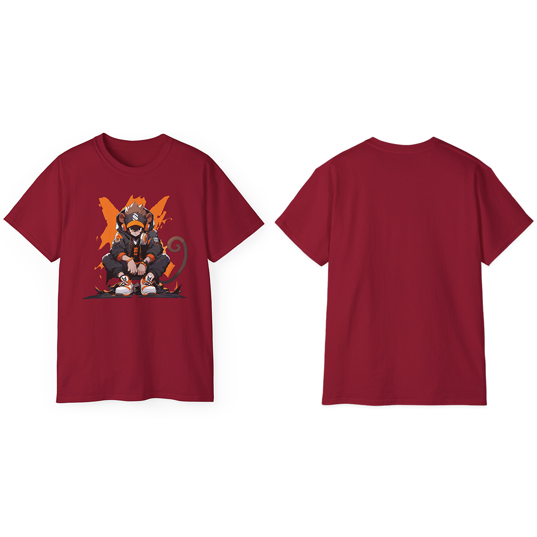 100% Cotton Short Sleeve Tee | Anime-Character-037