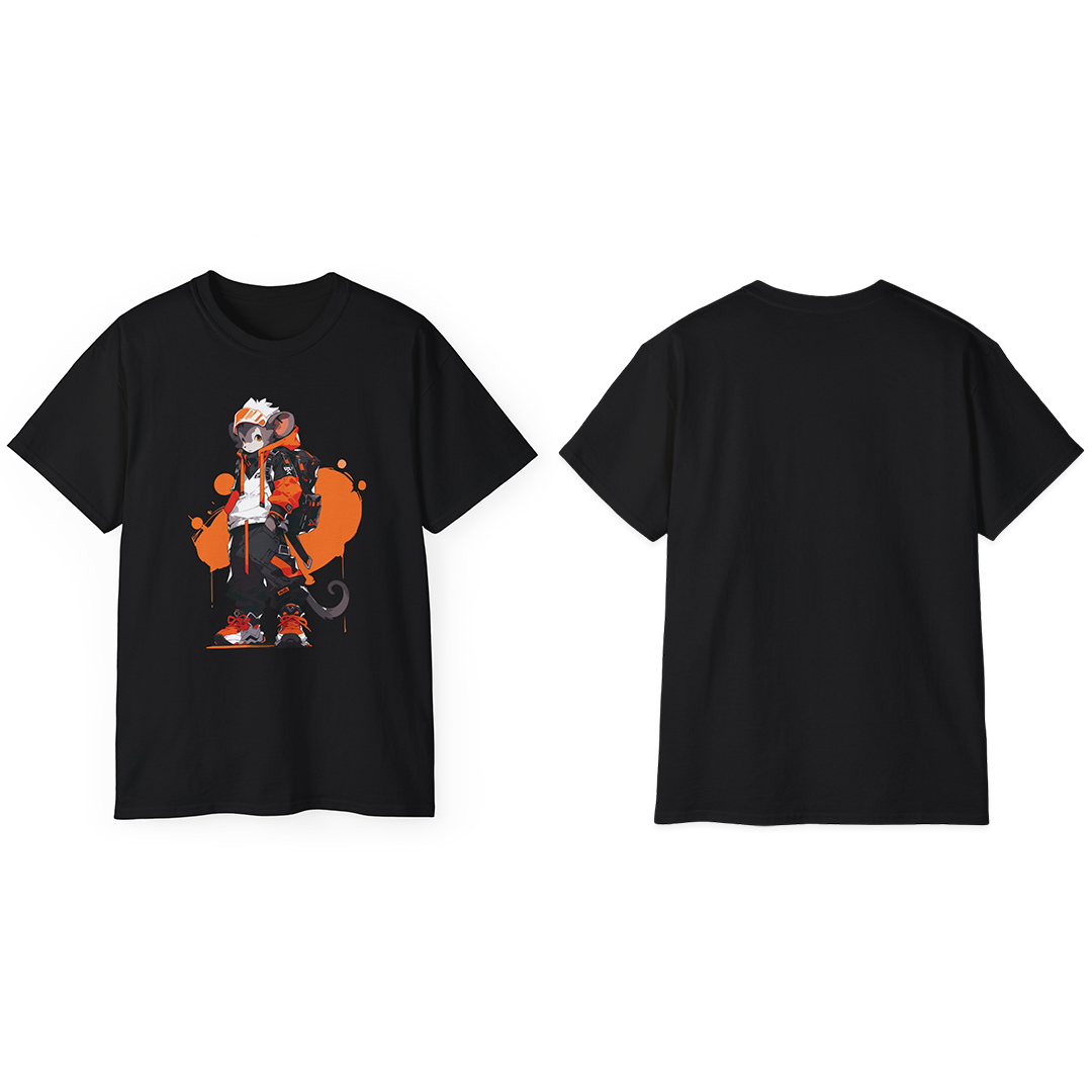 100% Cotton Short Sleeve Tee | Anime-Character-038