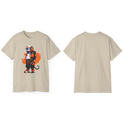 100% Cotton Short Sleeve Tee | Anime-Character-038