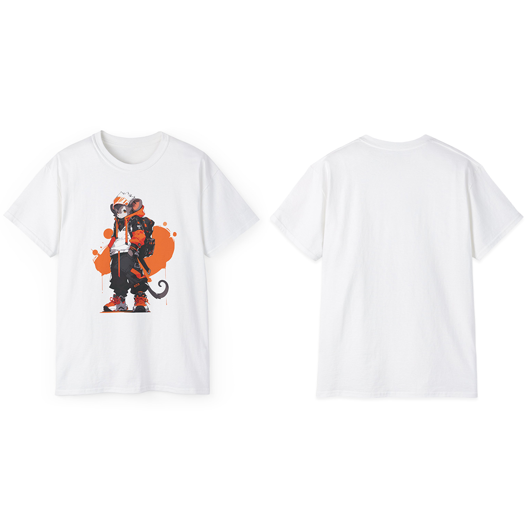 100% Cotton Short Sleeve Tee | Anime-Character-038