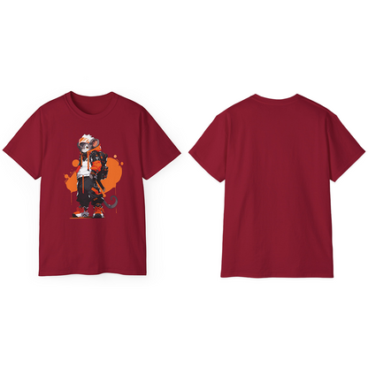 100% Cotton Short Sleeve Tee | Anime-Character-038