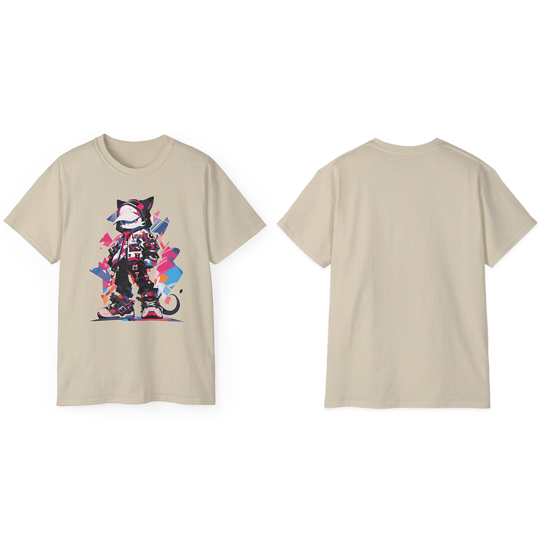 100% Cotton Short Sleeve Tee | Anime-Character-040