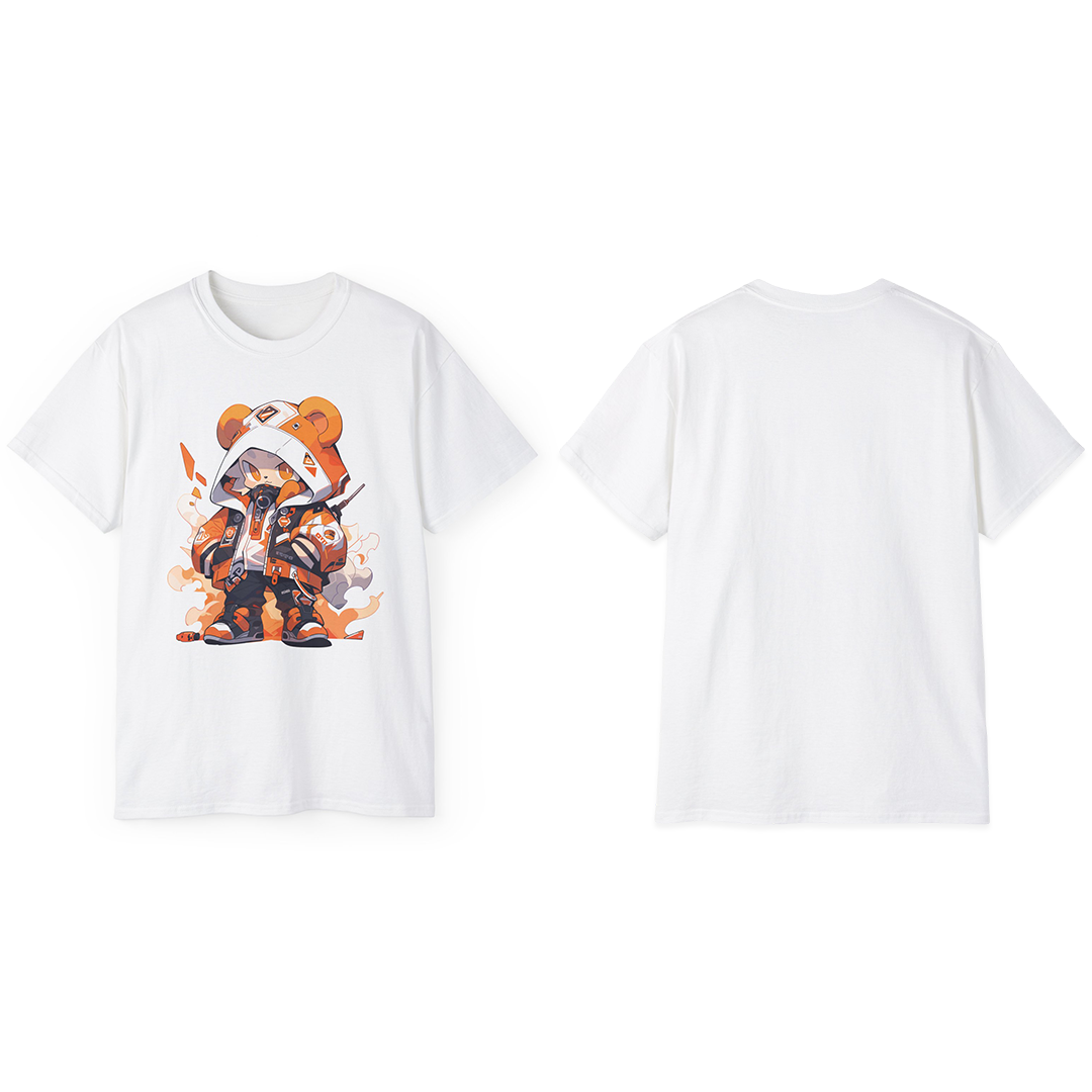 100% Cotton Short Sleeve Tee | Anime-Character-041