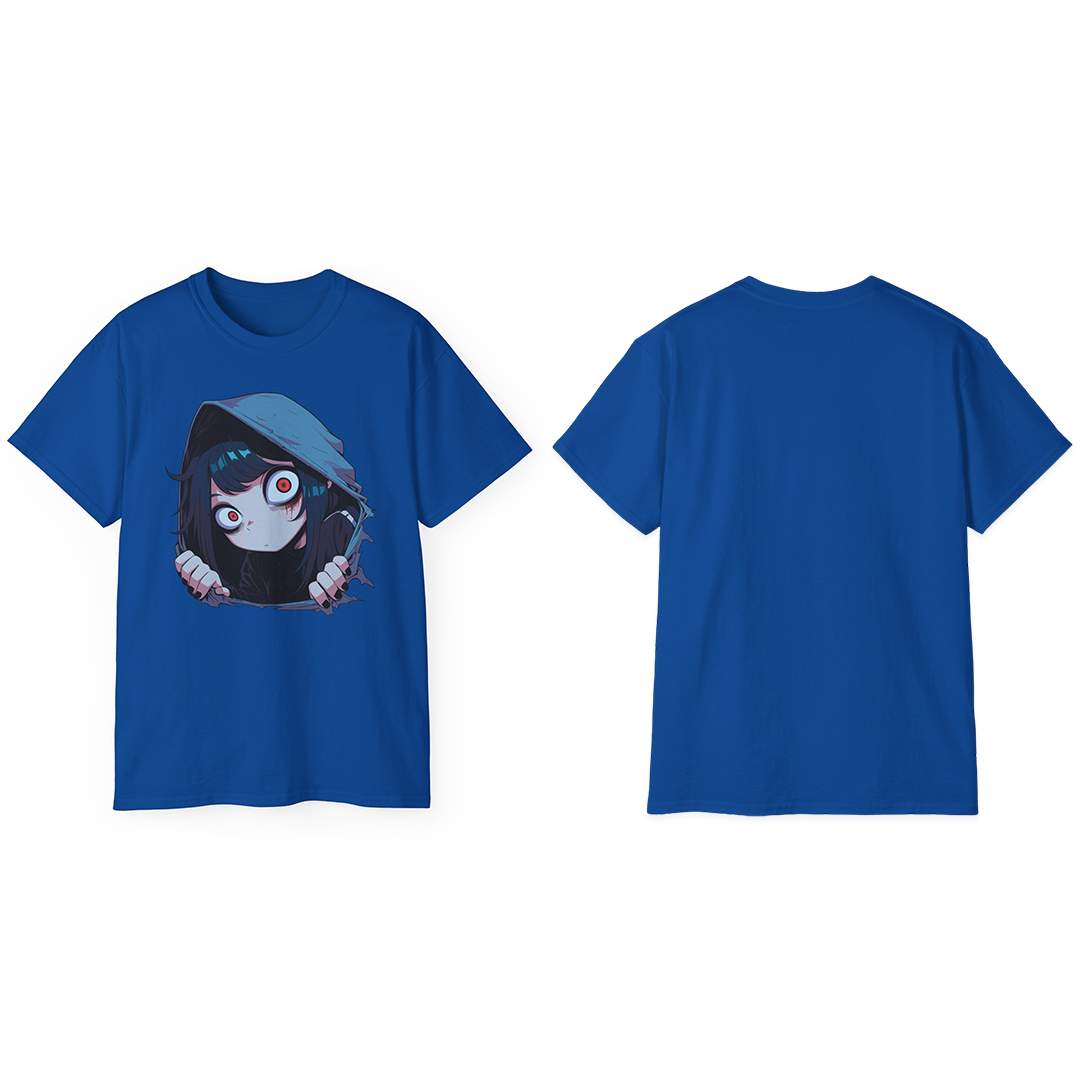 100% Cotton Short Sleeve Tee | Anime-Halloween-011